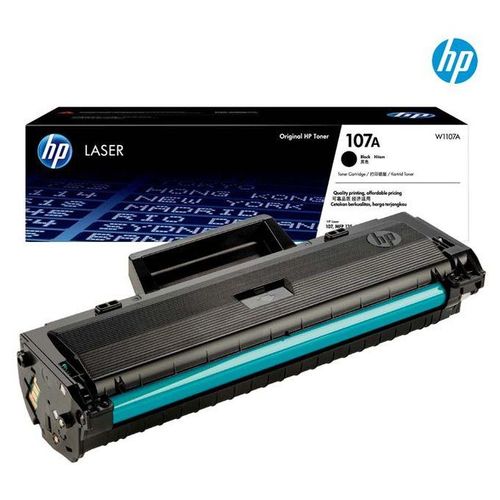 HP 107A Black Laser Toner Cartridge (W1107A)