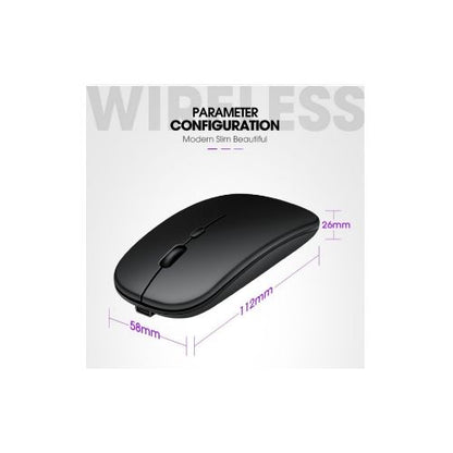 Wireless Mouse 2.4G S1000 Plus-bright Black