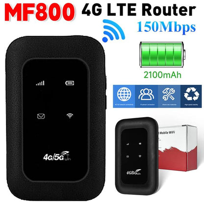 Mobile Hotspot 4G Router MIFI Wireless Lte Wifi Modem Pocket Hotspot