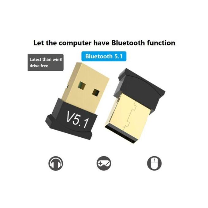 USB Bluetooth Adapter Bluetooth Receiver Bluetooth Dongle For For Desktop, Laptop Computer Headphone Headset Speaker Keyboard Mouse