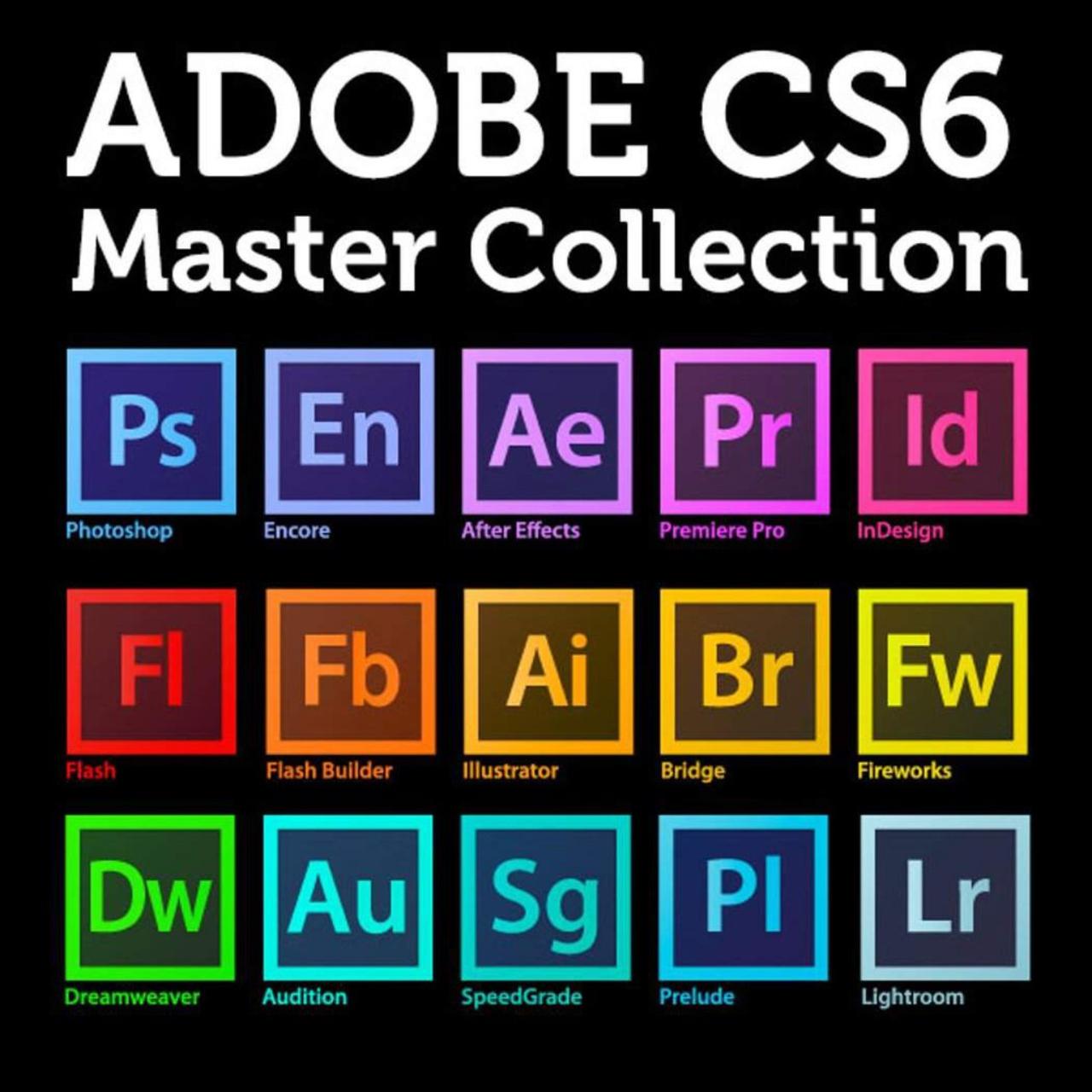 adobe cs6 master collection