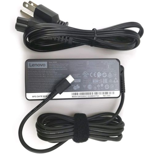 Lenovo Type C Charger Adapter 65W For Laptop